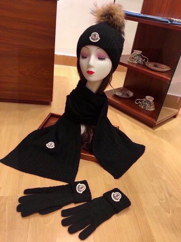 Moncler Scarf Hat Gloves hm31